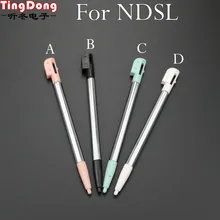 TingDong Алюминиевый металлический выдвижной стилус для сенсорного экрана для nintendo ND SL