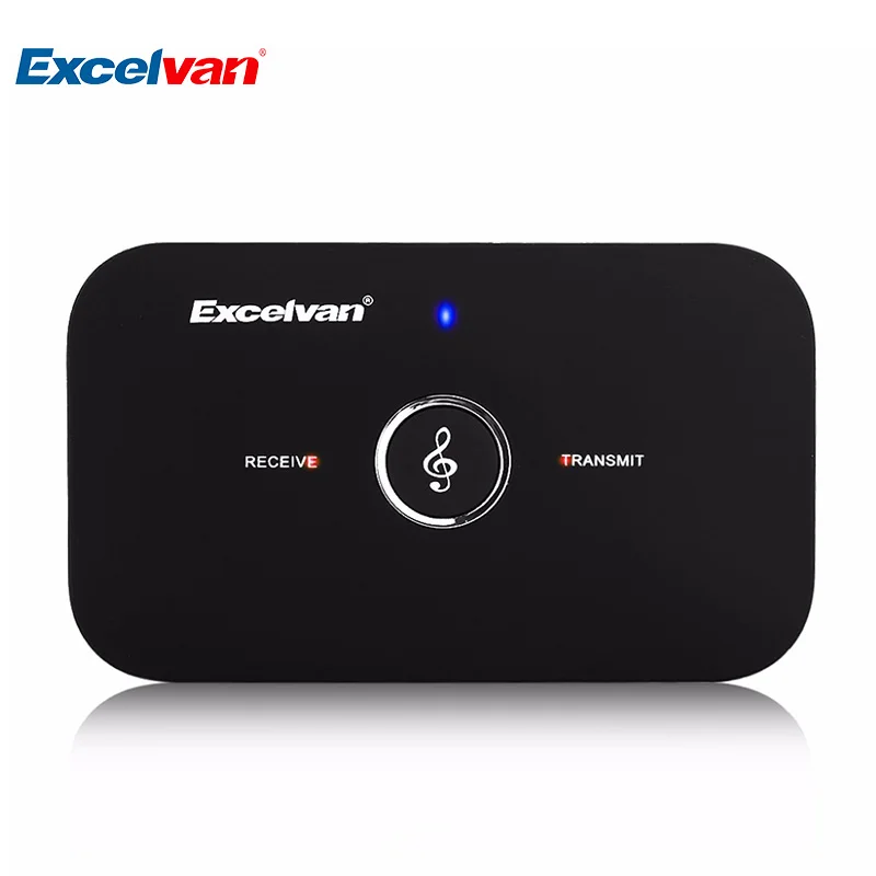 Excelvan 2 in 1 Bluetooth Transmitter and Receiver HIFI Wireless Audio Player 3.5mm Aux Car Kit for Speaker MP3 Headphone audio-player