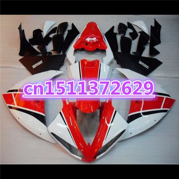 100% новый комплект обтекателей для YZF R1 09 10 11 черный красный белый YZF-R1 09-11 YZF1000 2009 2010