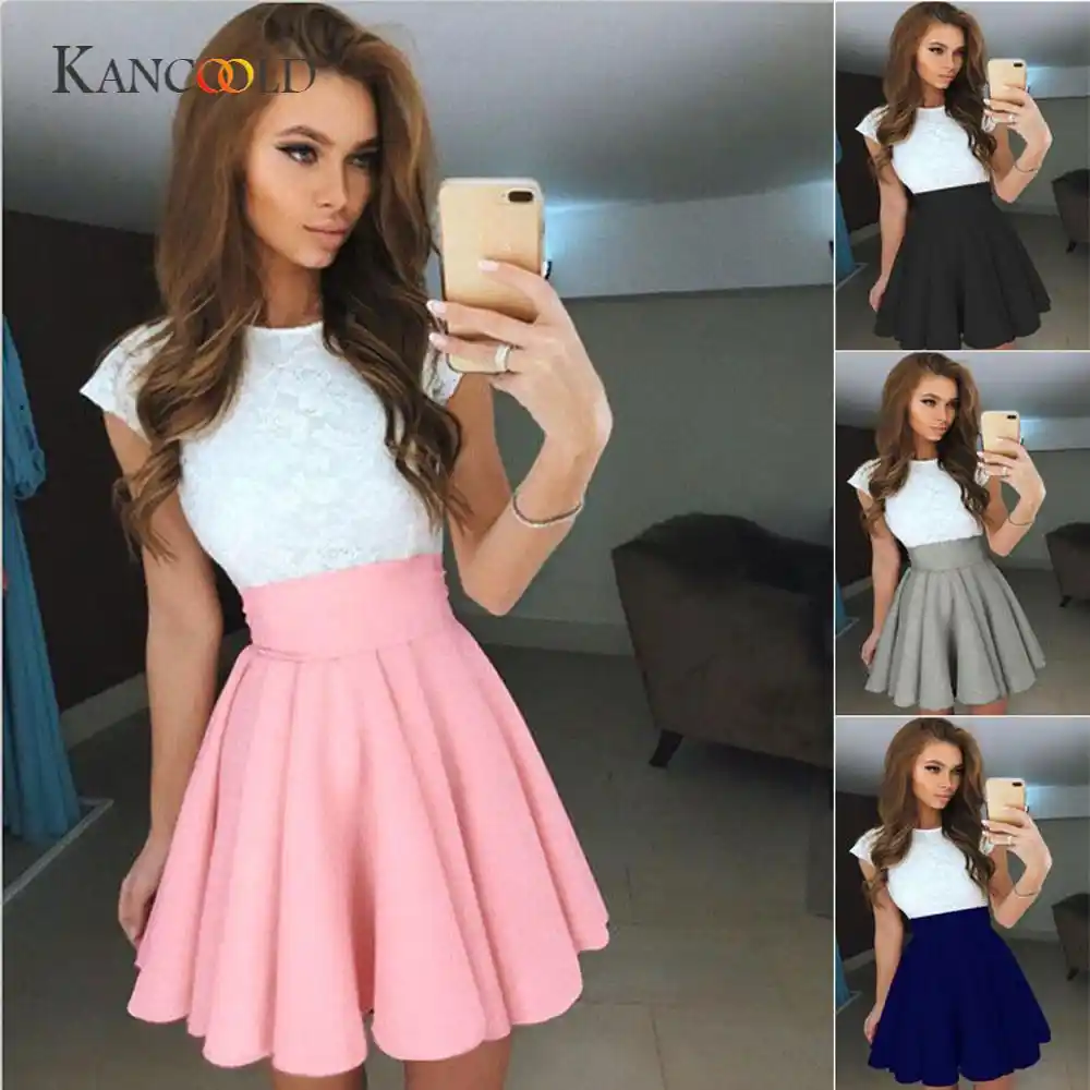 summer skater skirt