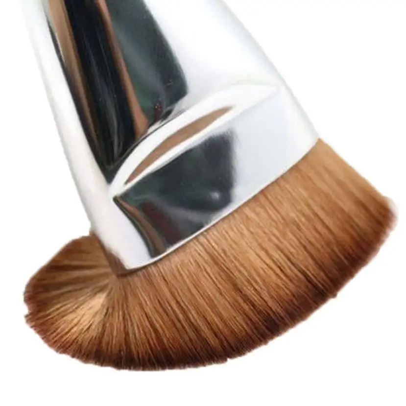 Makeup Brushes 1PCS Flat Contour Make Up Brush Soft Synthetic Collection Kit with Powder Eyeshadow Eyebrow BrushesH30426 | Красота и