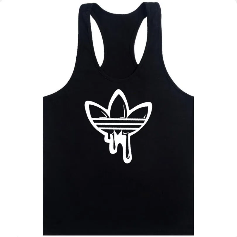 

New Fishion Bodybuilding Stringer Tank Tops men Gyms Stringer Shirt Fitness Tank Top Men Gyms Clothing Cotton Vest hoodies