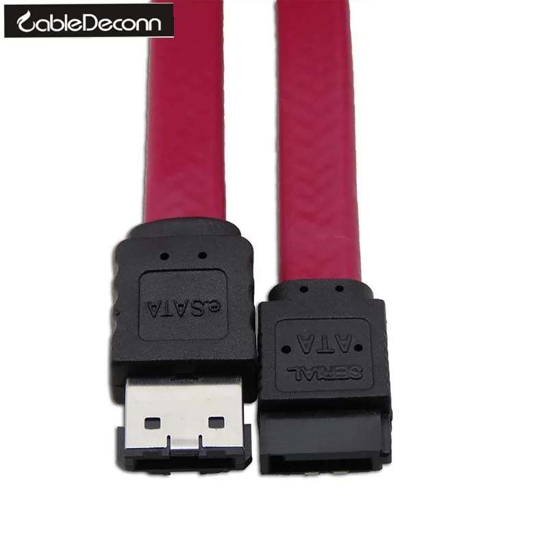 

2PCS SATA EXTERNAL SHIELDED CABLE eSATA Cable 50CM