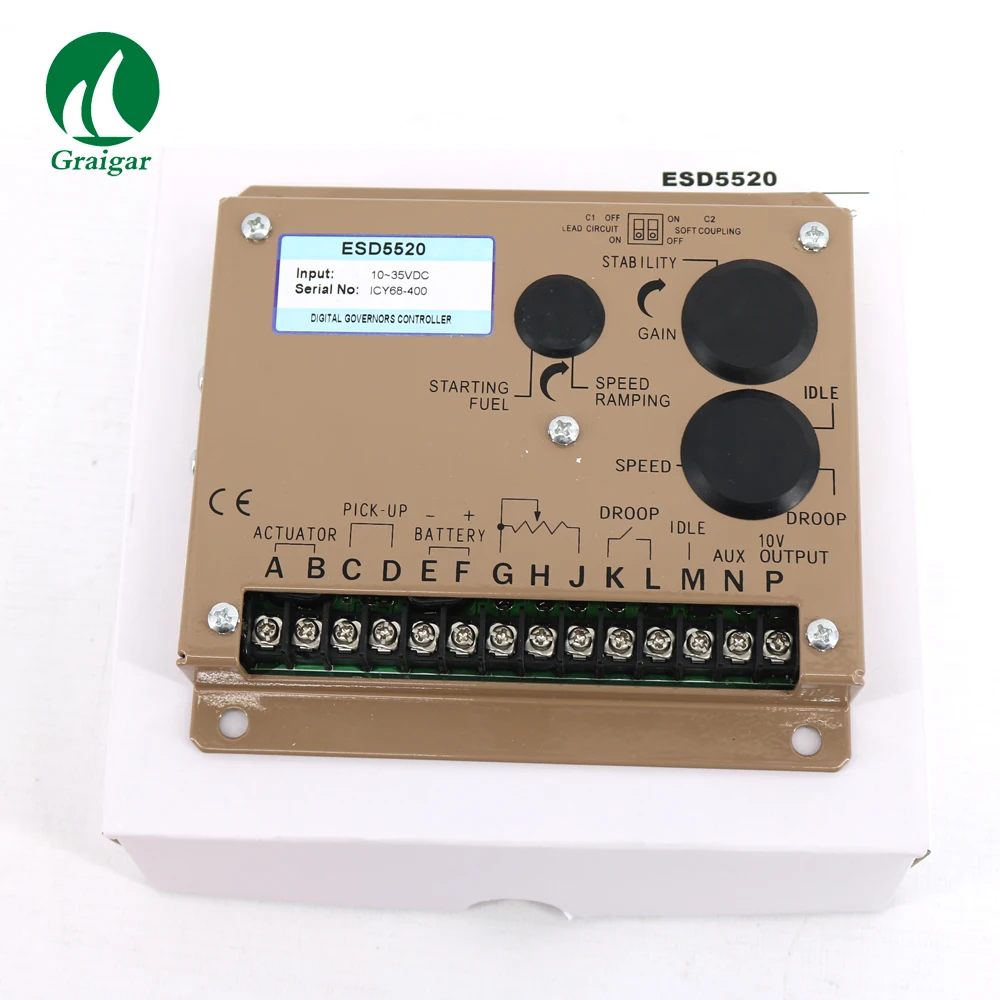 

Electronic Speed Governor ESD5520 Generator Speed Control ESD5520