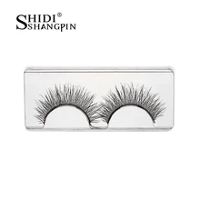 7 пар 14 шт. Training ресницы Профессиональный для начинающих ресницы для практики Накладные ресницы крест для Макияж cilios