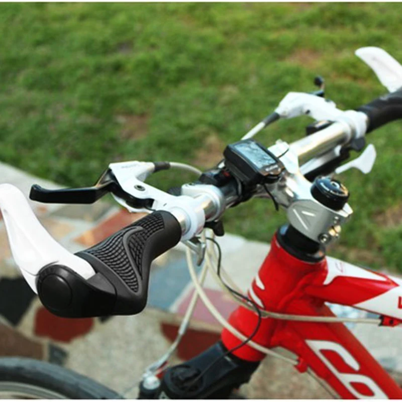 Велосипедные рукоятки MTB, противоскользящие рукоятки для велосипеда, эргономичные велосипедные рукоятки, резиновые накладки на руль, велосипедные ручки