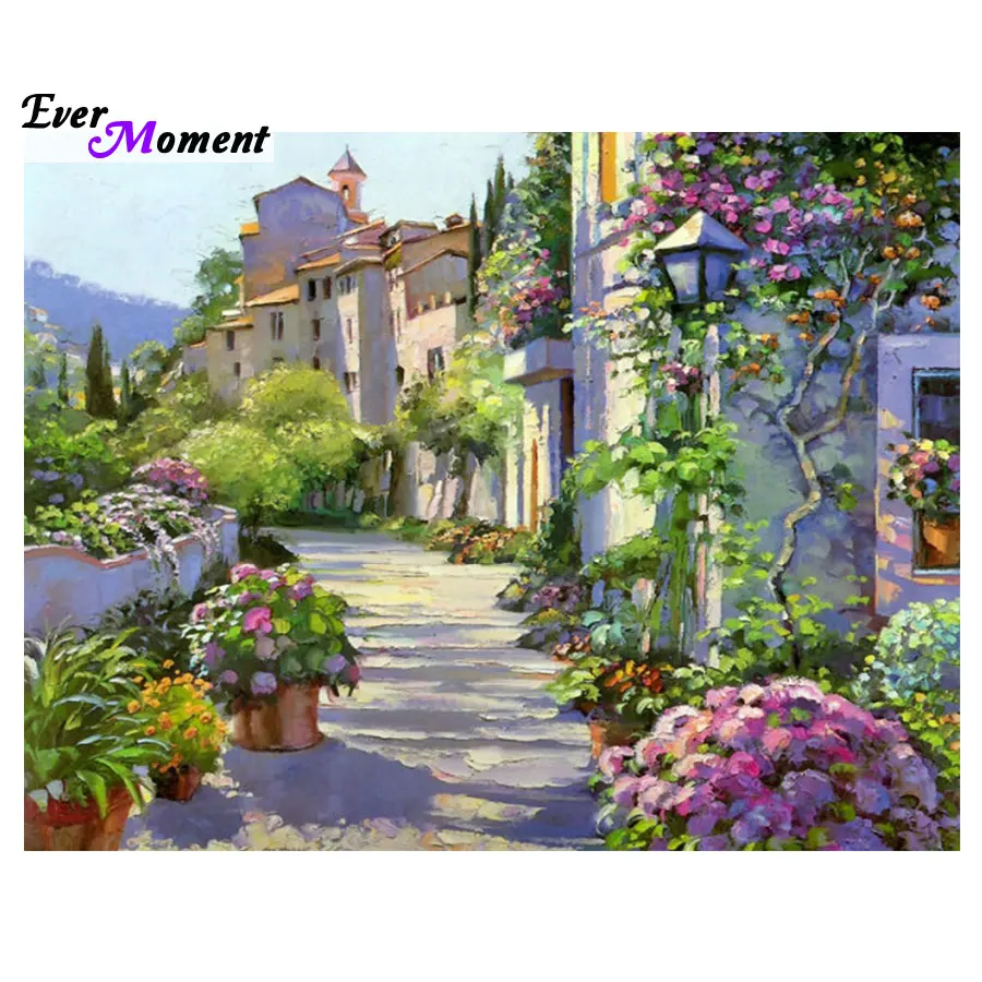 Алмазная вышивка 5D пейзаж крестом кристалл квадратные алмазные наборы