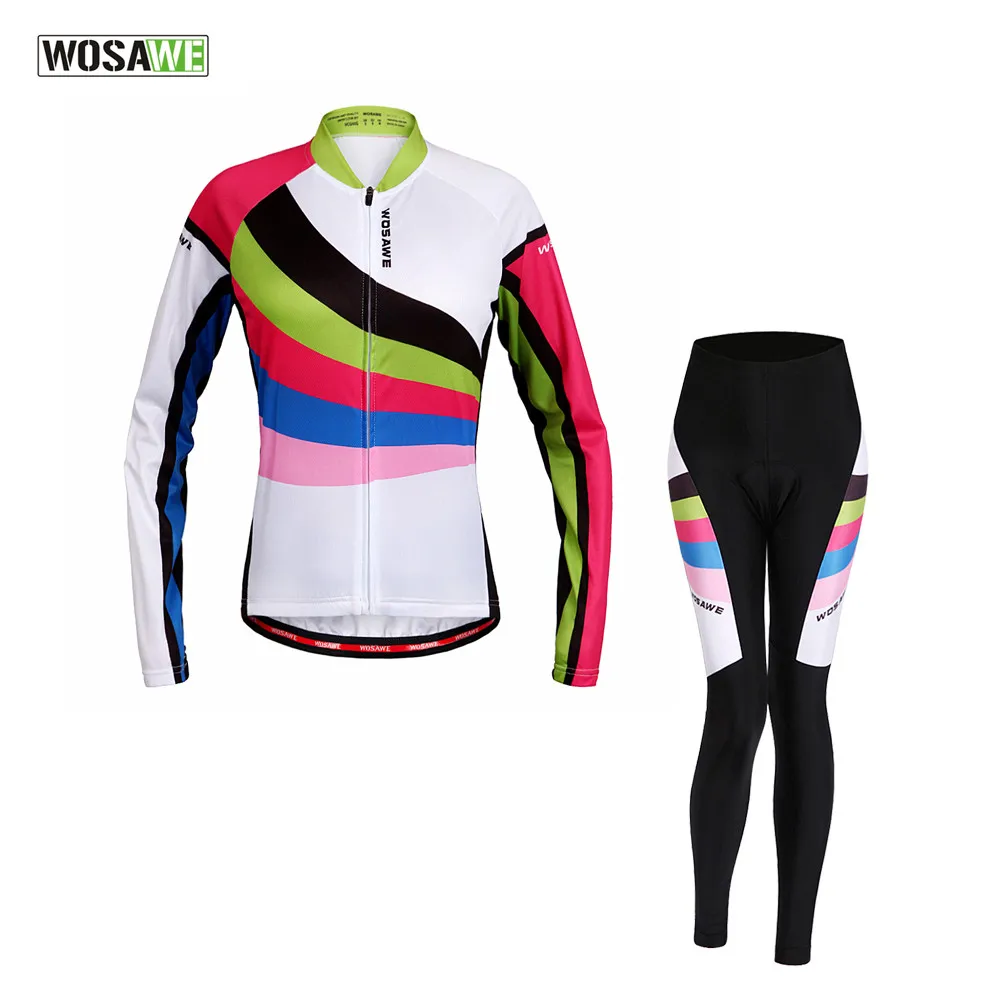 

2018 Bike Jersey Women wielerkleding mtb maillot invierno ropa ciclismo mujer GEL Bicycle Winter Thermal Fleece Cycling Clothing