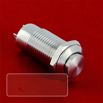 

Metal button switch self-locking 12mm for machine or equipment,5pcs/lot