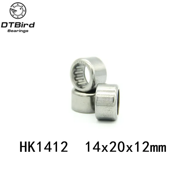 

Free Shipping 14*20*12mm HK1412 (37941/14 ) Drawn cup needle roller bearing