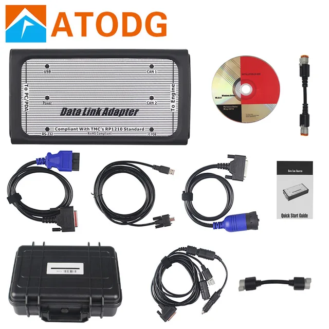 $63.99 INLINE 6 Data Link Adapter Heavy duty INLINE6 Data Link Adapter full set with 8 Cable INLINE Heavy Duty Diagnostic Tool