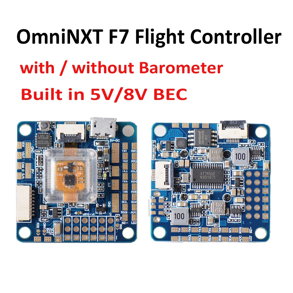 

OmniNXT F7 Flight Controller board Integrated OSD 5V / 8V BEC with / without barometer MPU6000 3-6s for FPV RC Drone Quadcopter