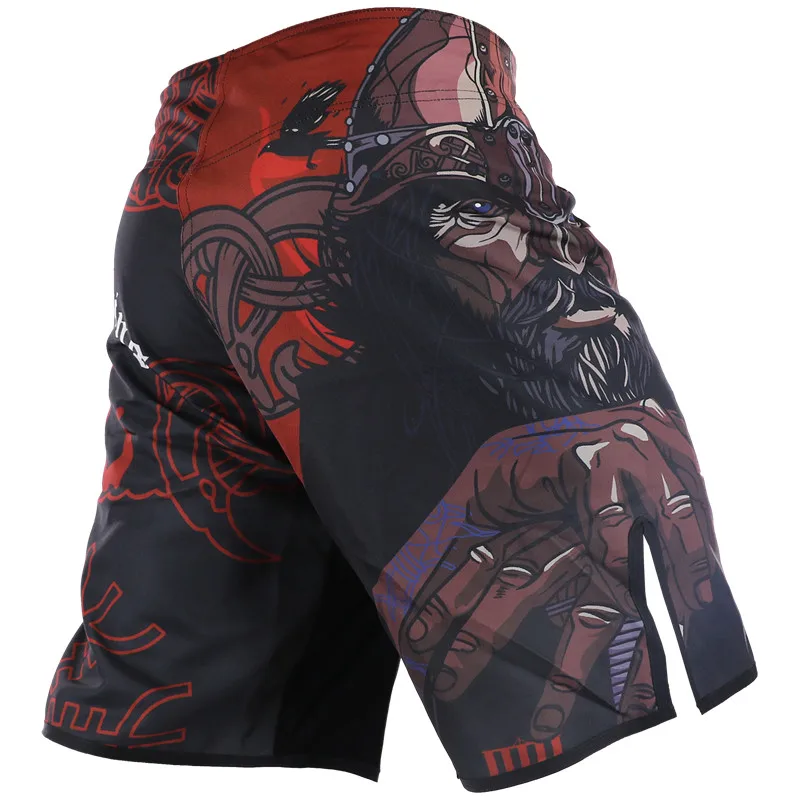 Günstige MMA Kick Boxing Fight Shorts Grappling Muay Thai Käfig Kampf Kurzen Kickboxen Kampfkunst Training Gym Kleidung