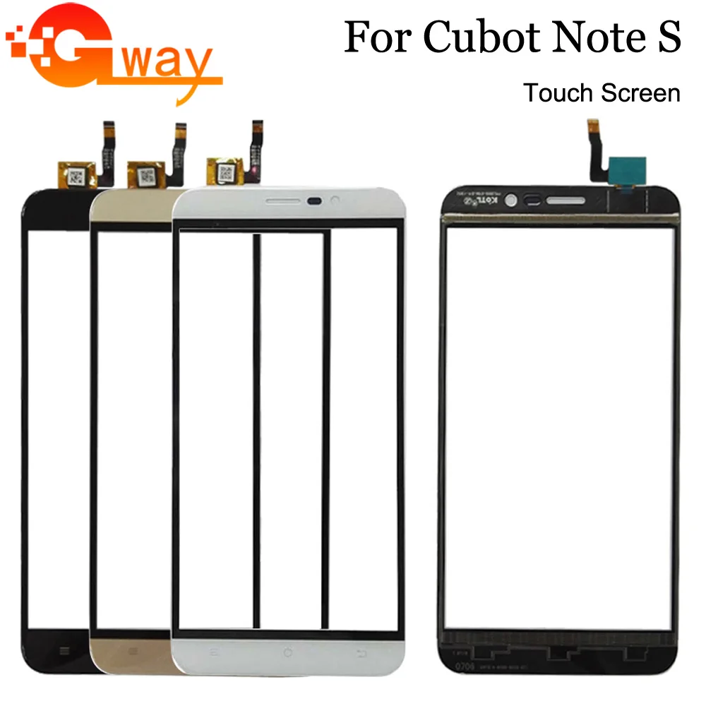 For Black/White/Gold Cubot Note S Touch Screen Digitizer+ Tools New 1280X720 HD 5.5inch Digitizer Assembly Replacement | Мобильные