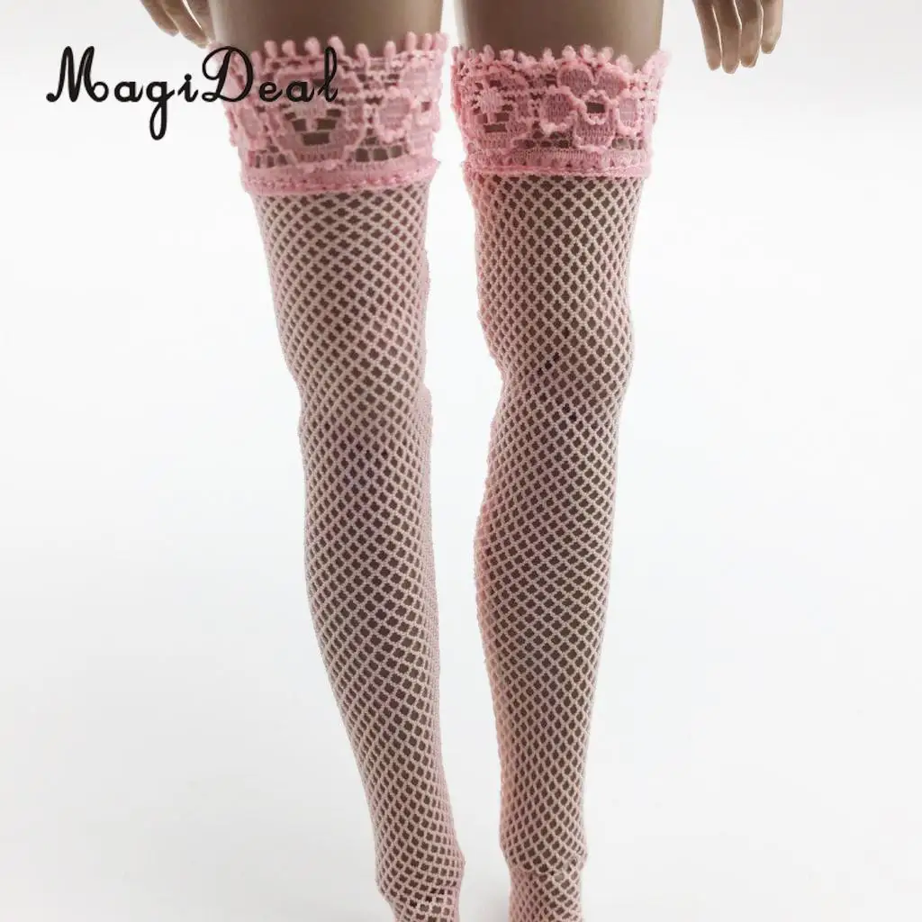 1/6 Female Action Figure Lace Stockings Socks 3Pairs for 12