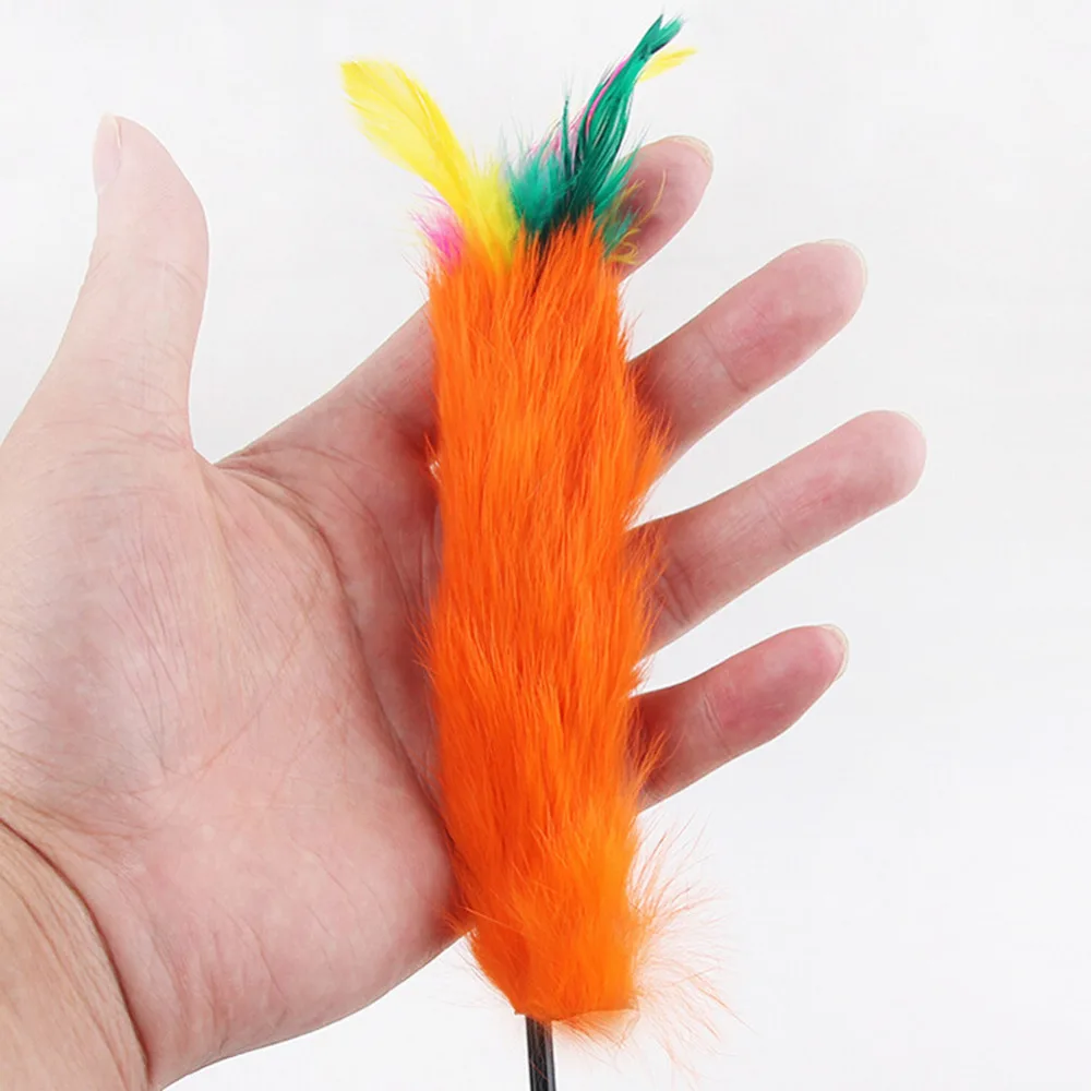 Игрушка для питомца кошки пластиковый шар забавные кошачьи палочки разноцветные