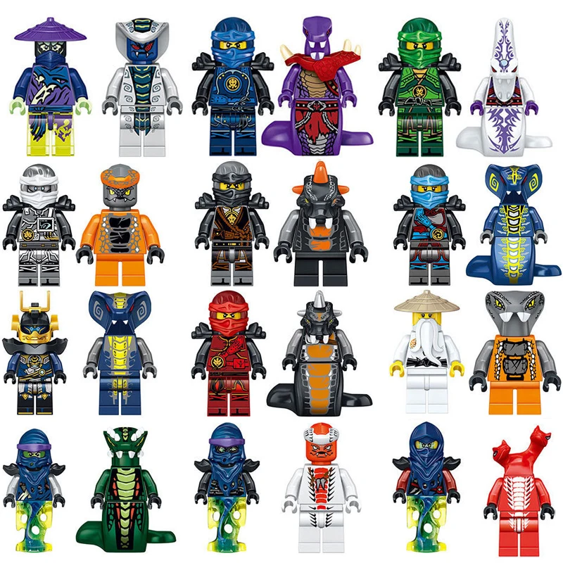 MOC модель ниндзя строительные блоки фигурки Sharkman Garmadon Master Wu подарки Ninjago Джей Коул