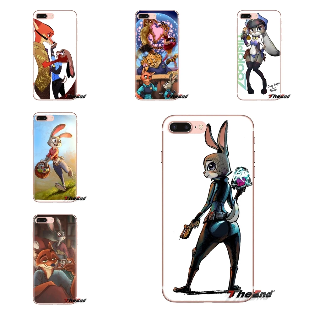

Zootopia Funny Transparent Soft Cases Covers For Huawei Mate Honor 4C 5C 5X 6X 7 7A 7C 8 9 10 8C 8X 20 Lite Pro
