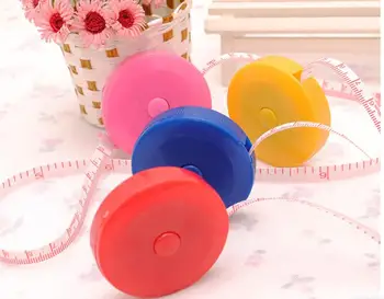 

Retractable Ruler Tape Measure 60 inch Sewing Cloth Tailor 1.5M Plastic tailoring materials Measure Tools YA1033