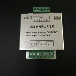 5 шт. LED rgbww усилитель алюминиевый 12-24 В 24A 6Ax4 канал для RGBW светодиодные полосы