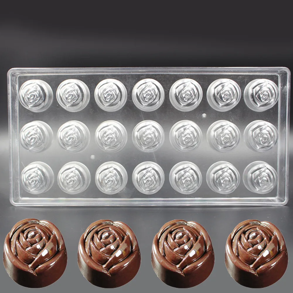 

Shape Silicone Mold Fondant Chocolate Soap Moulds Candy Cake Molds Embossed Sugar Arts Flower DIY Wedding Decor 1D26
