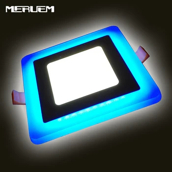 

New Design Square LED Panel Downlight 5W 9W 16W 24W 3 Model LED Panel Lights AC85-265V Recessed Ceiling Painel Lights CE ROHS