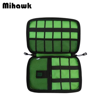 

Mihawk Digital Bags Hard Disk Case Shockproof Wires Charger Power Battery Sorting Tote Travel Gadgets Organizer Electronic Pouch