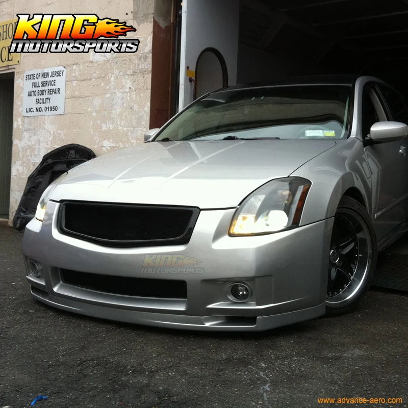Fit For 07 08 Nissan Maxima JDM Urethane A SPEC Front Bumper Lip