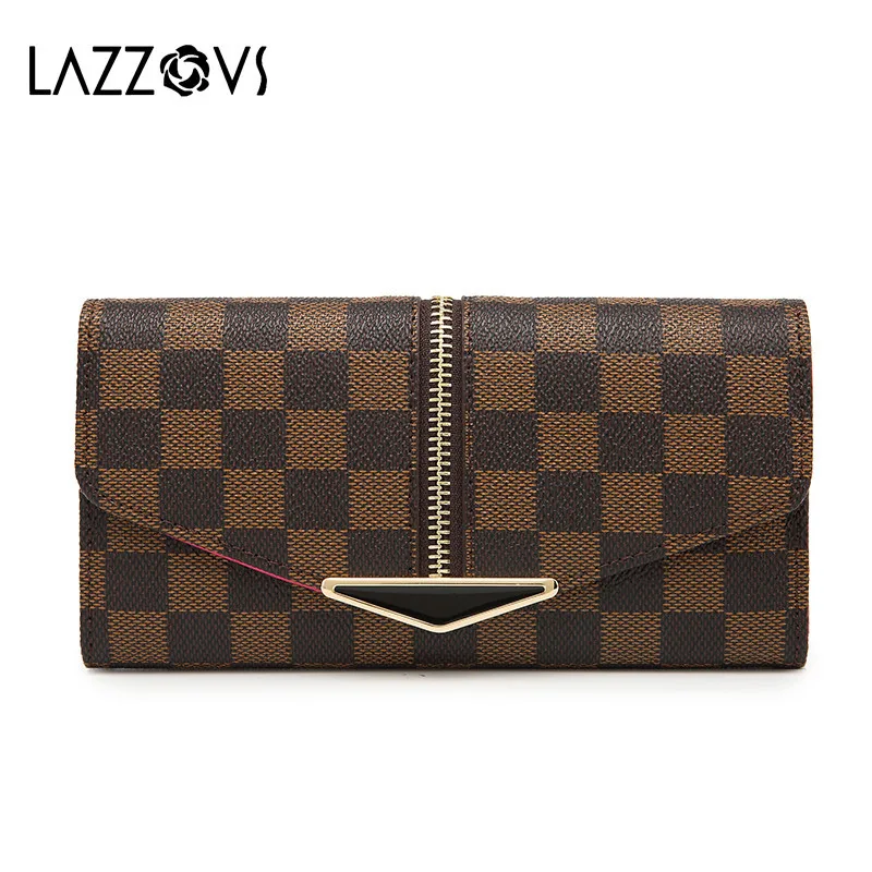 

LANKOU 2019 Fashion Wallet for Men Women Wallet Female PU Leather Leisure Purse Women Wallets Long Coin Purse top quality