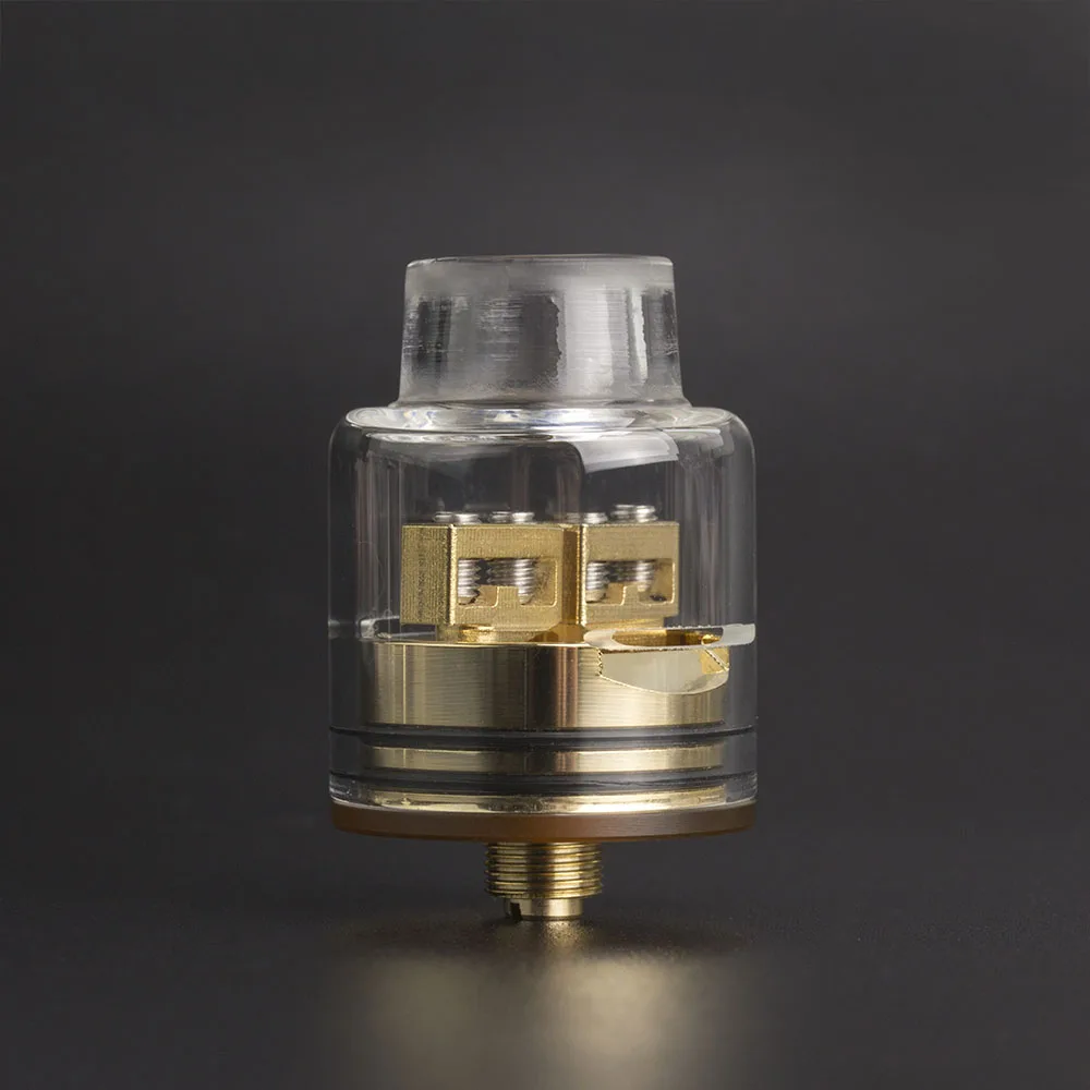 

Coil Father Clad Dog Tank 24mm Diameter Atomizer Easy Building Deck Adjustable Airflow For Electronic Cigarette Box mod