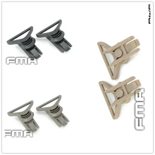 Быстрый Шлем видения очки поворотные зажимы большой размер Тактический шлем для страйкбола аксессуары для очков рельс соединительные части наборы