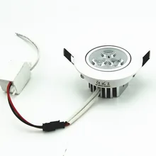 4 шт., 6 Вт точечные светодиодные Encastrable Plafond, белые светодиодные лампы с регулируемой яркостью 220 В