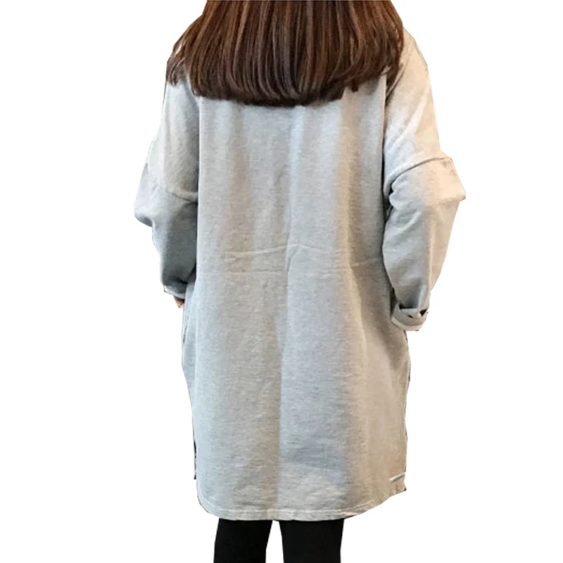 Платье длинный свитер для зимы Одежда для беременных куртка для беременных пуловер Одежда для беременных