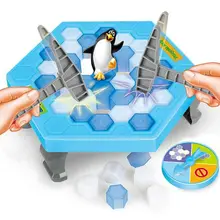 2018 Penguin Trap Activate Funny Game Interactive Ice Breaking Table Penguin Trap Entertainment font b Toy