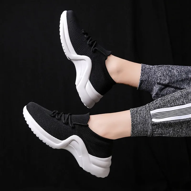 Женская дышащая обувь для бега baskets femme легкие женские удобные спортивные