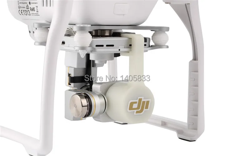 DJI Phantom 3 Professional And Advanced Carbon Fiber Gimbal Guard And Camera Lens Cover Cap And Camera Lens Sun Hood Sunshade Cap Kit