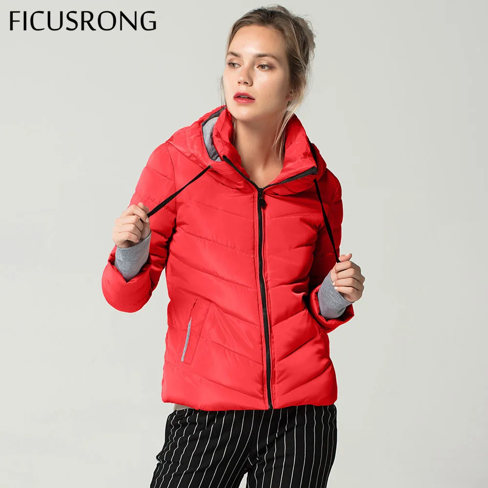 Short Autumn Winter Jacket Women Parkas Hooded Coats Female Wadded Jacket Women Parka Padded Jacket With Gloves chaqueta mujer Short Autumn Winter Jacket Women Parkas Hooded Coats Female Wadded Jacket Women Parka Padded Jacket With Gloves chaqueta mujer