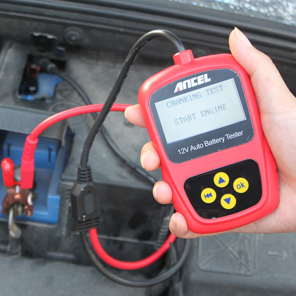 Hand Tool MICRO-100 12 Volt Car Vehicle Boat Motor Battery Analyzer Tester Directly Detect Bad Car Cell Battery CCA