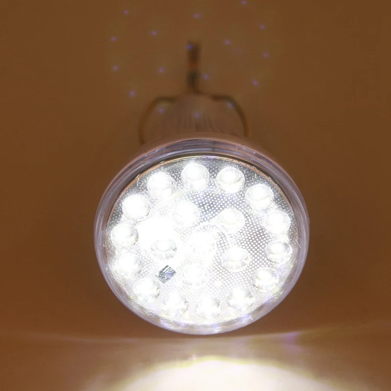 Top SZYOUMY Solar LED Bulb Outdoor DC 6V 20 LEDs With Remote Controller Garden LED Lamp Solar Fishing Camping LED Light 20PCS 8