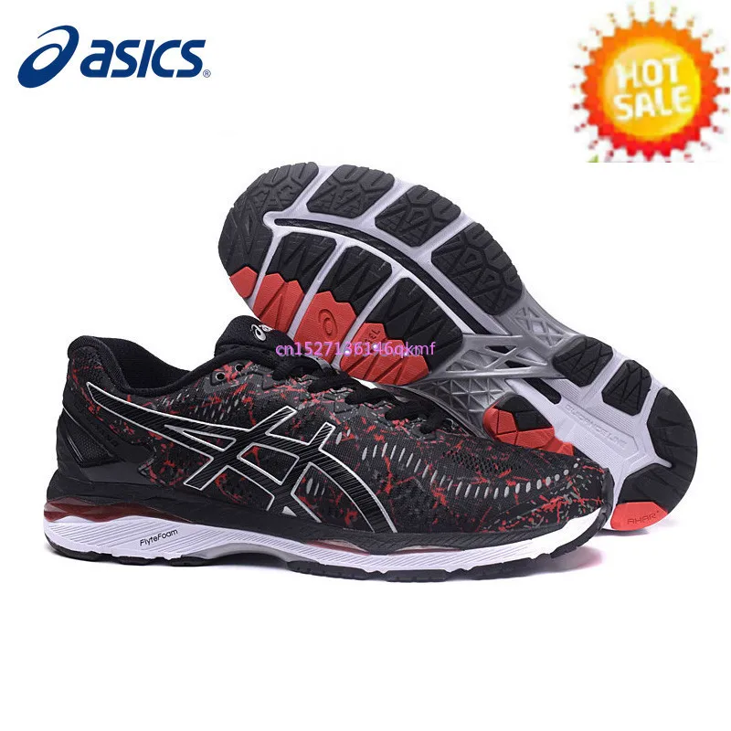 Оригинальные ASICS GEL-KAYANO 23 спортивные мужские кроссовки размер 40,5-45 размер спортивная обувь мужские s кроссовки