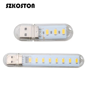 

USB Power LED Light Atmosphere Lamp Car Indoor Lighting Reading Decoration Night Light For USB Device For Computer Camping Auto