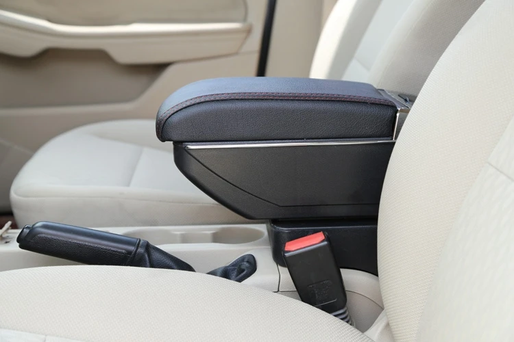 ABS удар специальный автомобиль подлокотник коробка для KIA RIO ручной с ключом к увеличение удлинение слайд многофункц