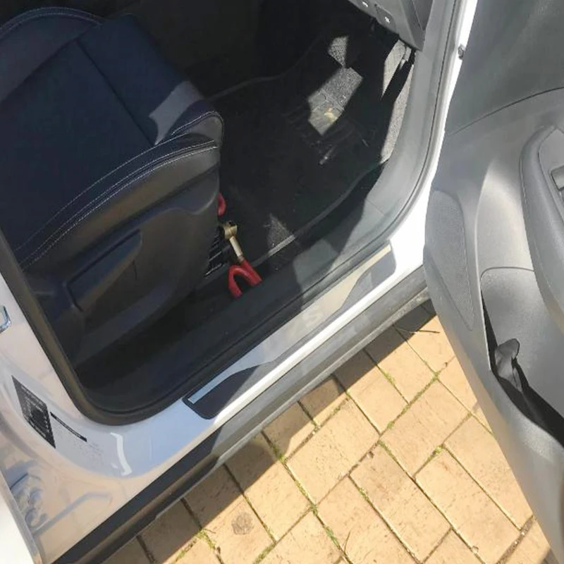Нержавеющая сталь для MG ZS порога Накладка Добро пожаловать педаль Крышка отделка Аксессуары Автомобиль Стайлинг 4 шт