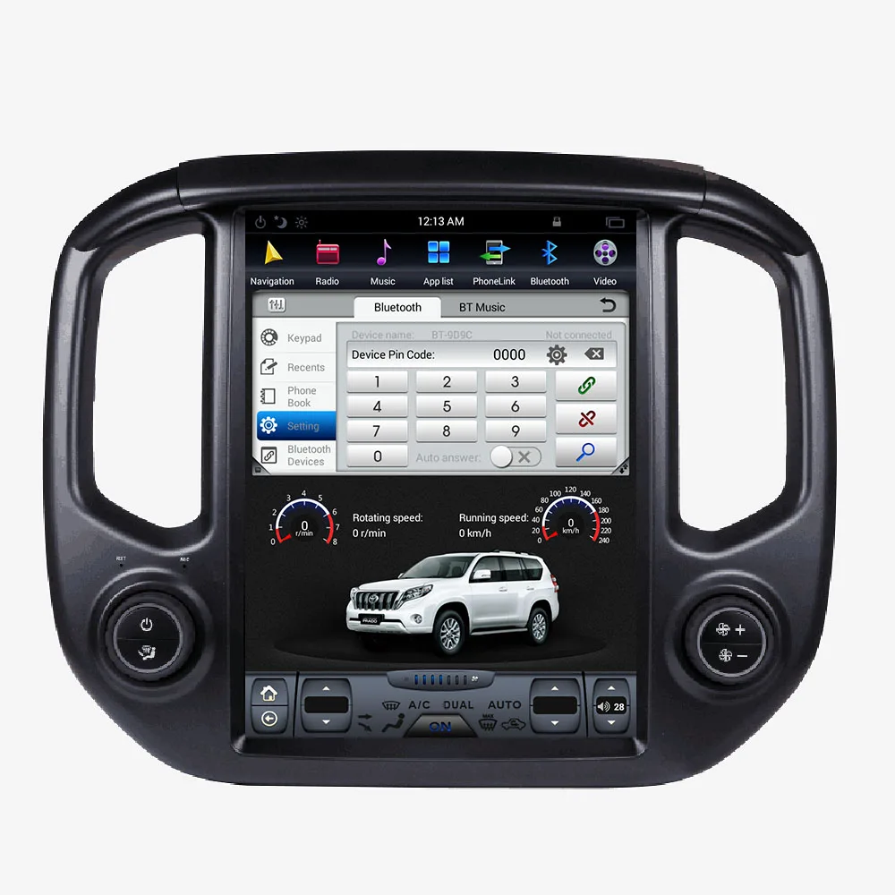 Best Aotsr 12.1" IPS Android 7.1 Car No DVD Player GPS Navigation For GMC CANYOU and Chevrolet  Colorado stereo unit multimedia WiFi 1