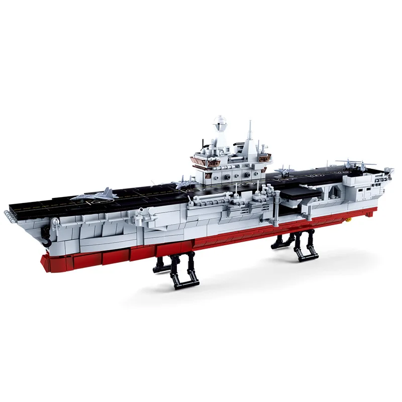 

1088pcs Children's building blocks toy Compatible Legoingly city military Amphibious assault ship figures Bricks birthday gifts