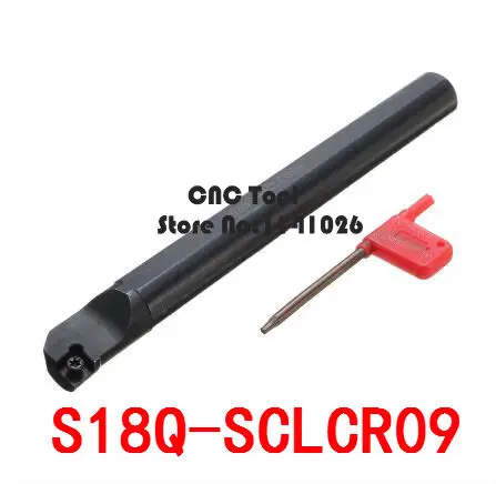 

S18Q-SCLCR09/S18Q-SCLCL09 Boring Bar,Internal turning tool,CNC turning tool holder,Lathe cutting tool,holder for CCMT060204/08