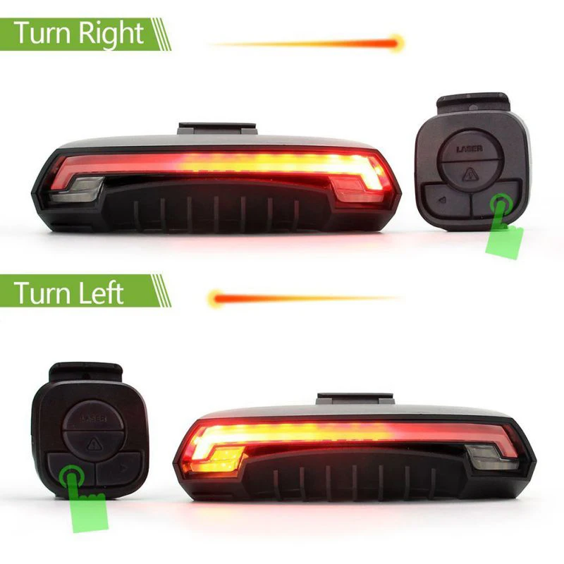 Flash Deal Bicycle Light Wireless Rear Remote Light Turn Signal Tail LED Light Laser Beam USB Chargeable Cycling Accessories 15 Flash Deal Bicycle Light Wireless Rear Remote Light Turn Signal Tail LED Light Laser Beam USB Chargeable Cycling Accessories 15
