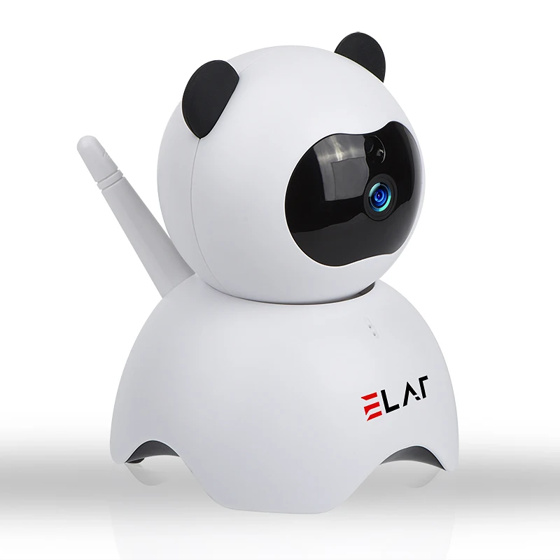 

ELAF Wireless HD IP Camera Home Security Surveillance panda Camera Motion Detection Alarm IRCUT Night Vision Baby Monitor Camera