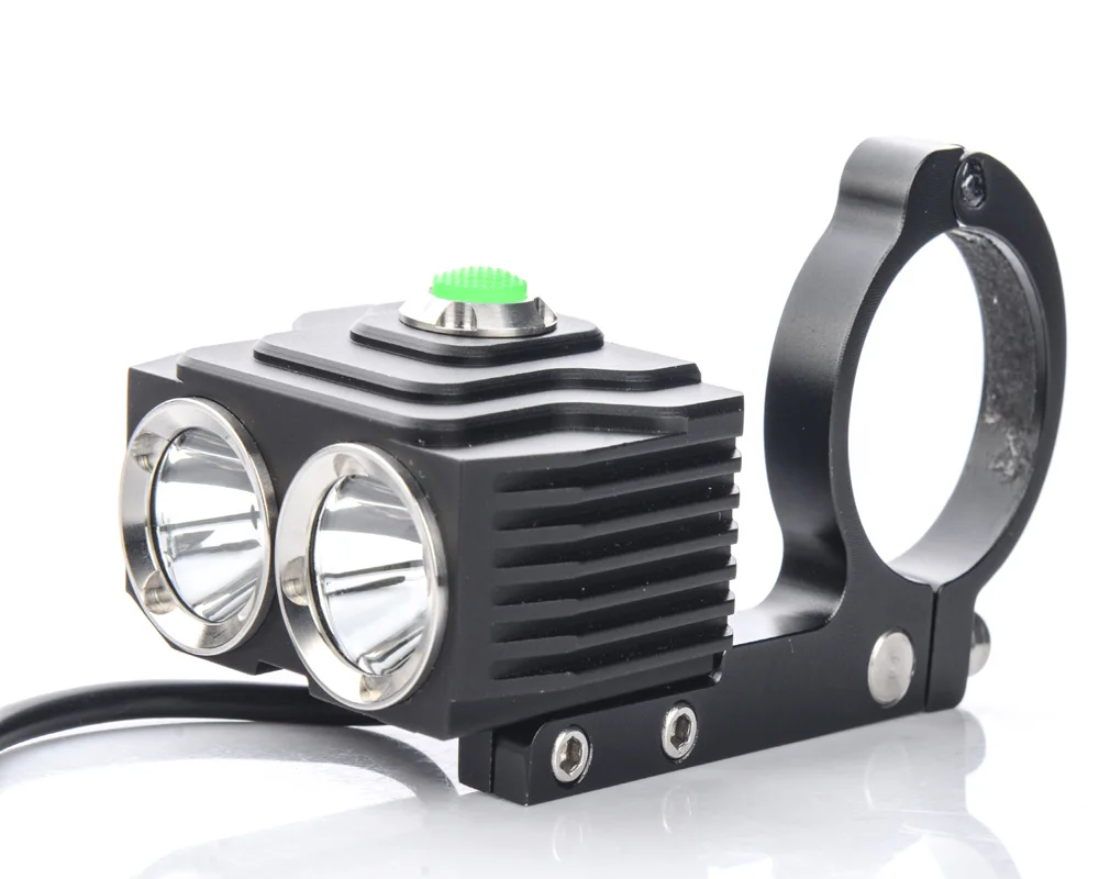 

TrustFire BP02-D019 2xCREE XM-L2 U3 1000lm 3-Mode LED Bicycle Light+BP02 3400mAh Battery Pack + Charger