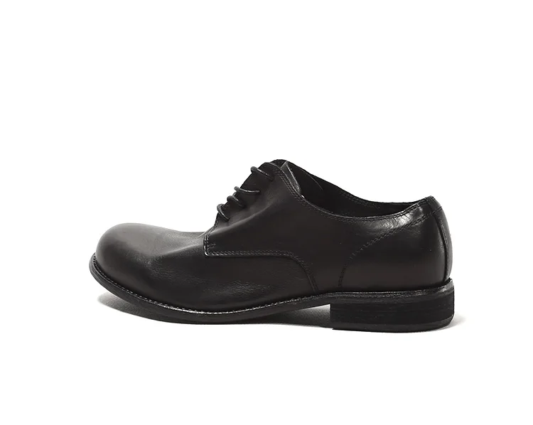 Абрикос/коричневый/черный круглый toe lace up британский стиль лодка обувь высокого качества натуральной кожи большой палец ретро плоские ботинки size43
